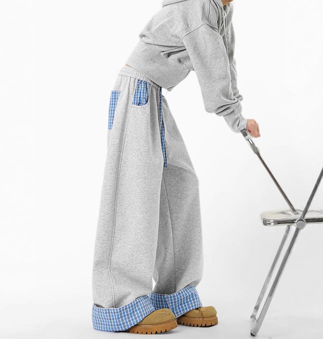 Autumn Loose Wide-Leg Sweatpants