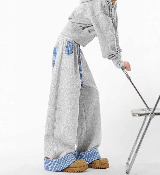 Autumn Loose Wide-Leg Sweatpants