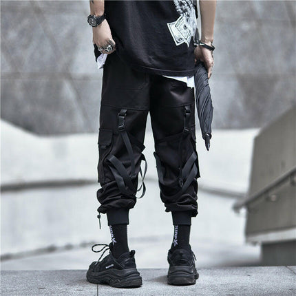 Grozavu Men's Diablo Windwork Pants: Stylish & Functional at €58.99