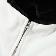 Street Fashion Zipper Hooded Sweatshirt for Men