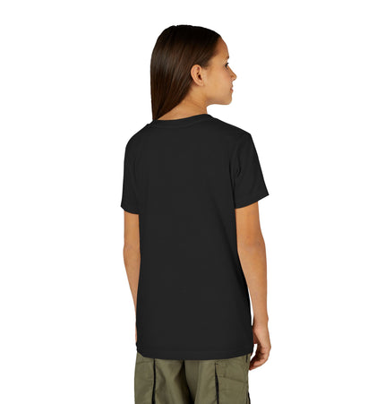 Cool Grave Graphic Youth T-Shirt - Trendy Black Tee for Kids