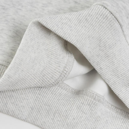 Haut à capuche rétro en coton prune à coupe décontractée