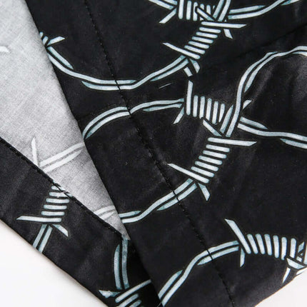 Striped Short Sleeve Shirt - Loose Fit featuring bold stripe patterns and soft polyester fabric for comfort.