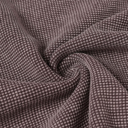 Camiseta de Algodón Lavado Waffle Retro