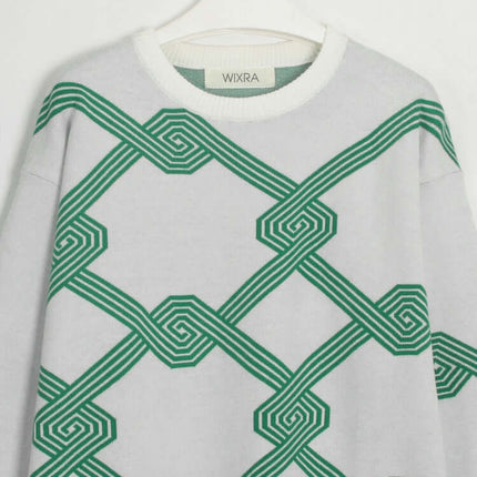 ONeck Knit Sweater – Soft Loose Fit