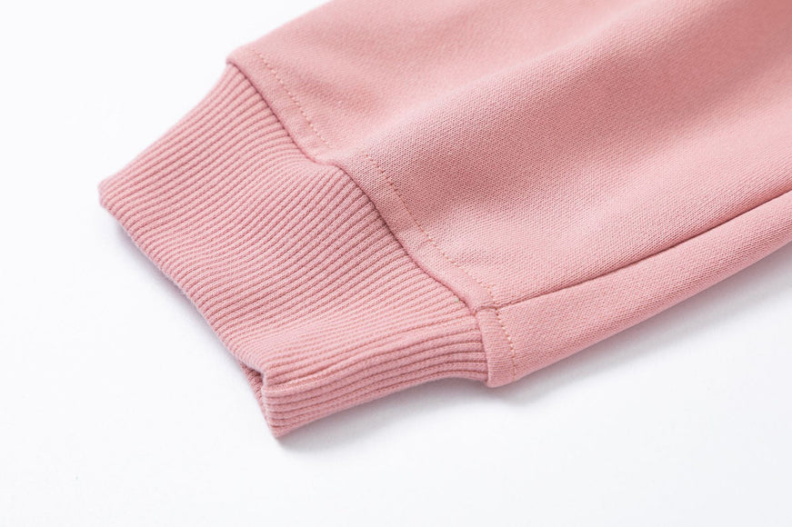 Felpa con cappuccio di media lunghezza con stampa di renna natalizia