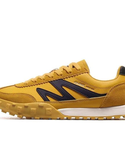 Kontrast Runde Zehen Flache Sportliche