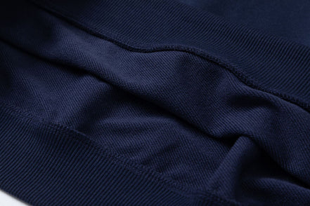 Christmas Reindeer Print Medium-Length Hoodie