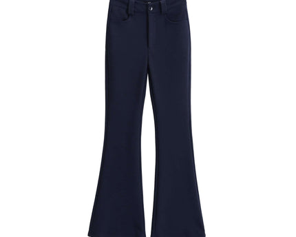 High Elastic Micro Flare Casual Pants