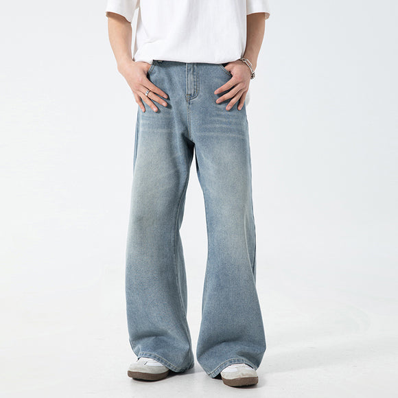 Micro denim jeans, long pants