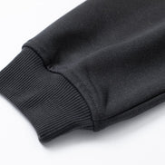 Christmas Reindeer Print Medium-Length Hoodie