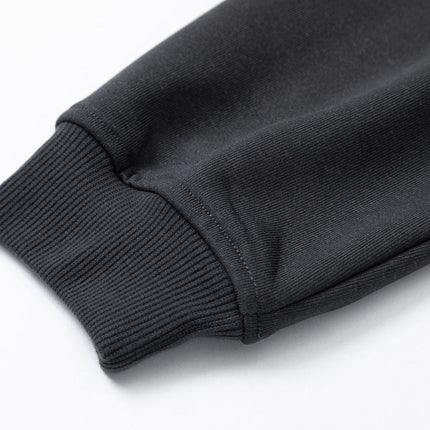 Christmas Reindeer Print Medium-Length Hoodie