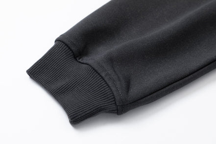 Christmas Reindeer Print Medium-Length Hoodie