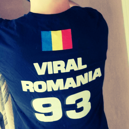 Viral Romania Streetwear T-Shirt - Bold & Iconic