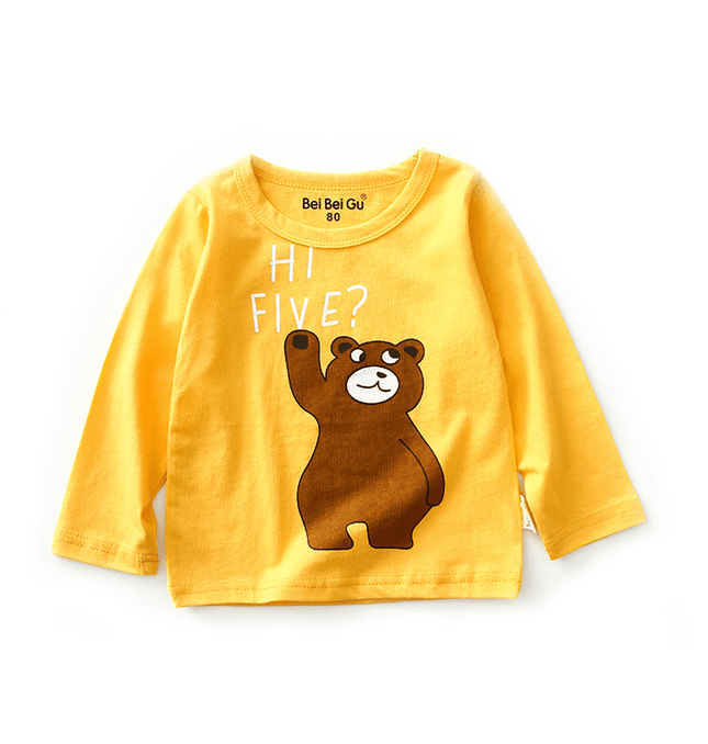 Cartoon Children's Long Sleeve T-Shirt Bottoming Shirt at €14.99