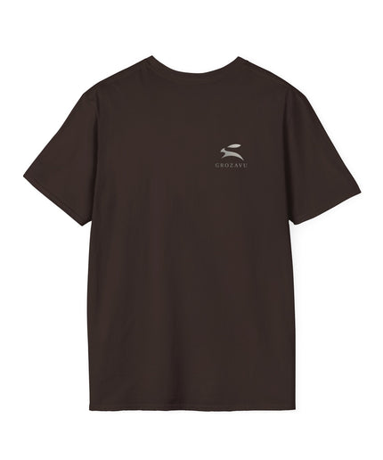 Grozavu | Herren Minimalistisches Soft T-Shirt