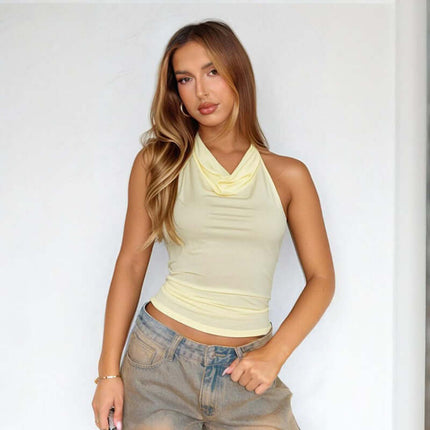 Suspender Halter Chaleco – Corte Ajustado