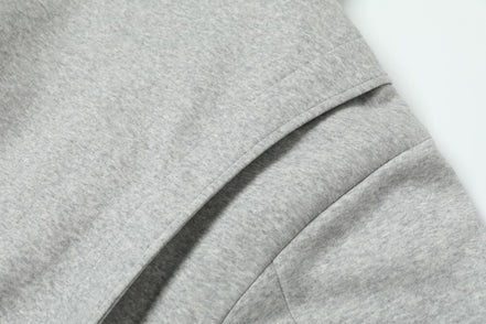 Street Fashion Zipper Hooded Sweatshirt for Men