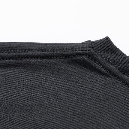 Christmas Reindeer Print Medium-Length Hoodie