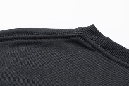 Christmas Reindeer Print Medium-Length Hoodie