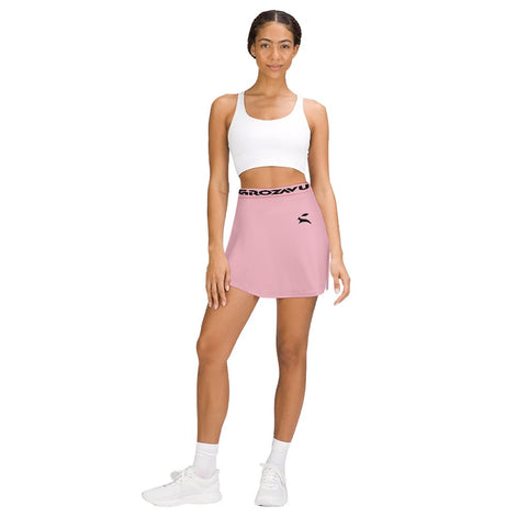 Grozavu | A-Line Skirt Pants with Pocket