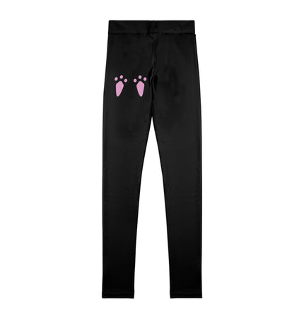 Cute Youth Leggings with Playful Paw Design for Active Kids