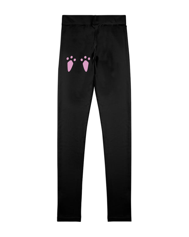 Cute Youth Leggings with Playful Paw Design for Active Kids