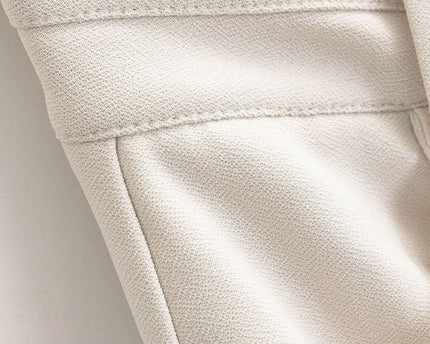 High Elastic Micro Flare Casual Pants