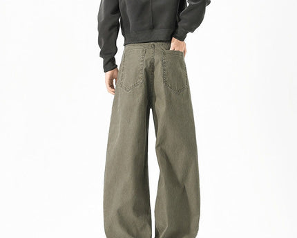 Pantalons cargo imprimés amusants style unisexe tendance larges jambes décontractés longs