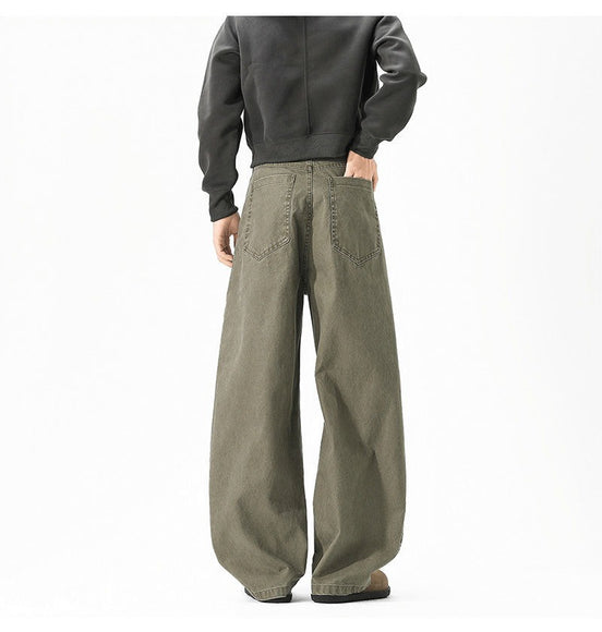 Pantalons cargo imprimés amusants style unisexe tendance larges jambes décontractés longs