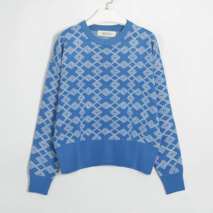 Soft ONeck Knit Sweater – Loose Fit