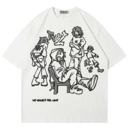 Flawless T-Shirt by Grozavu - Fabric Display (Pos 3)