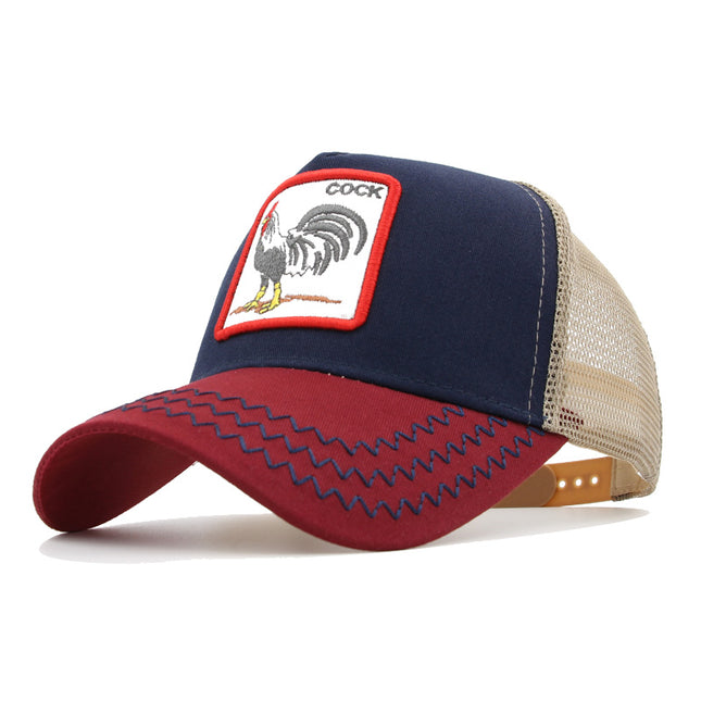 Embroidered Animal Baseball Cap - Summer Streetwear Snapback at €29.00