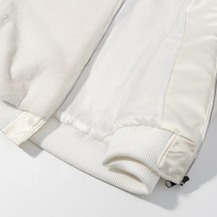 Abrigo de Invierno con Capucha de Piel Sintética