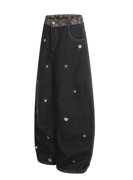 Color Block Pocket Non Trousers styling detail - Premium Streetwear