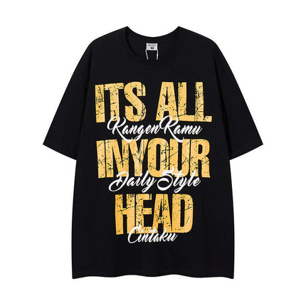 Exclusive Distressed Graphic Cropped Tee urban aesthetic - Image 6