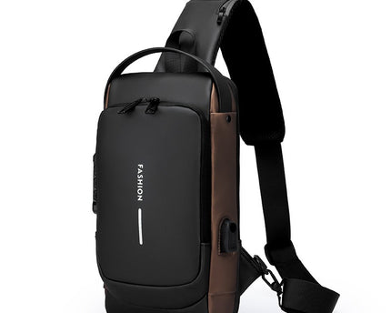 Sac à verrouillage par mot de passe anti-vol étanche de designer