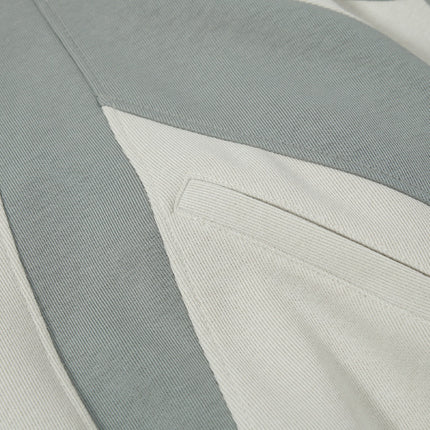 Veste à capuche colorée à blocs – Coupe ample unisexe