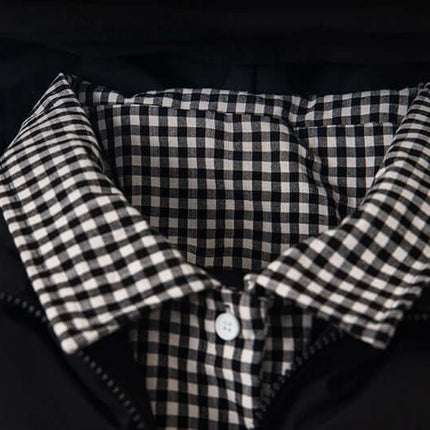 Hooded Cotton Puffer Coat – Loose Fit