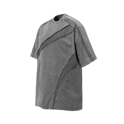 Tricou Retro Spălat Deconstruit