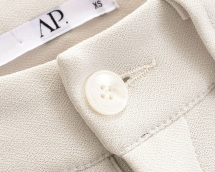 High Elastic Micro Flare Casual Pants