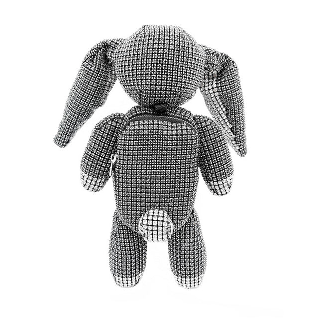 Süße Kaninchen Diamant Münze Schlüssel Handtasche