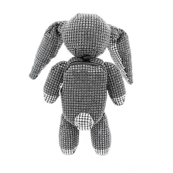 Modische Cartoon süße Kaninchen Diamant Tasche Diamant Handtasche Münz Schlüssel Handtasche