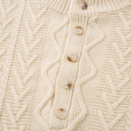Pull en tricot à col rond ample