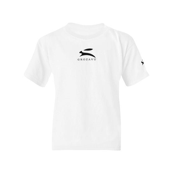 Boys White Cotton T-Shirt – Grozavu Bunny