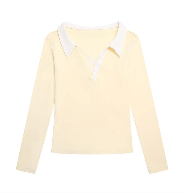 Front view of Slim Paneled Base Layer - Grozavu brand streetwear