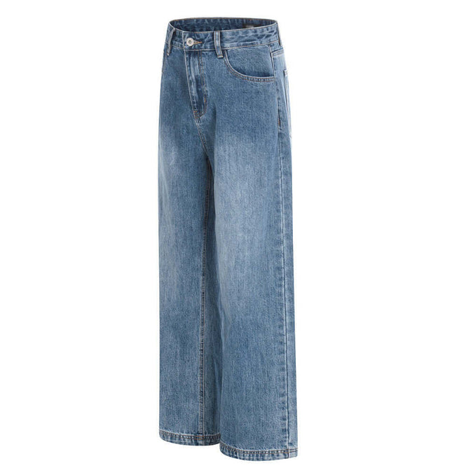 Wash Make Old Denim Pants styling detail - Premium Streetwear