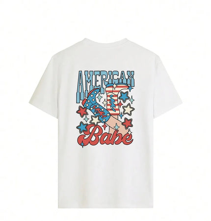 Letter graphic T-shirt