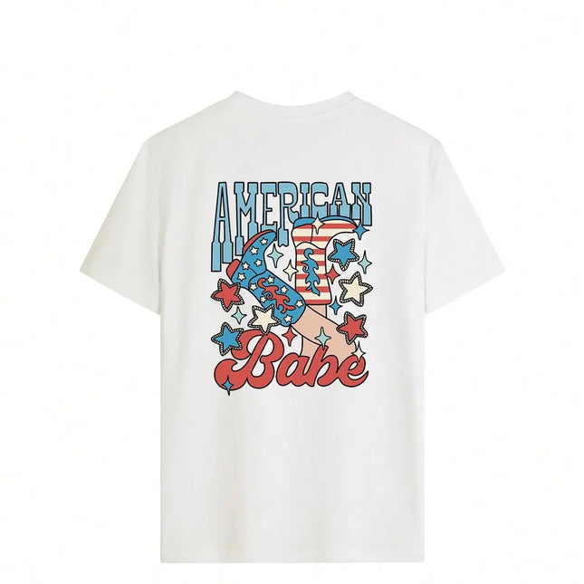 Letter graphic T-shirt