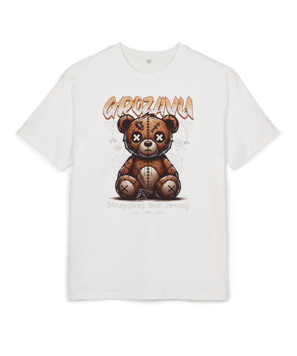 Grozavu | Creepy Teddy Übergroße T-Shirt